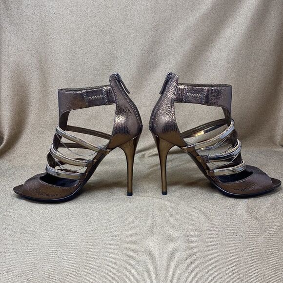 Guess by Marciano Strappy Caged Stiletto Heels - Picture 6 of 13